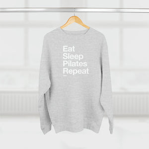 
                  
                    Load image into Gallery viewer, Eat. Sleep. Pilates. Repeat. Crewneck Sweatshirt
                  
                